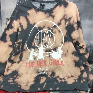 Scooby-Doo Tie-Dye Hex Girls Sweatshirt